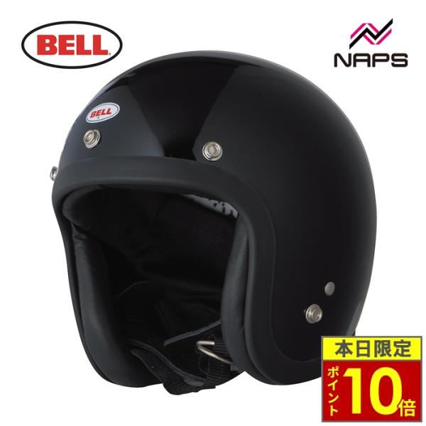 ＼ポイント10倍／ BELL ベル 500-TXJ Reprinted Edition ジェットヘルメット SOLID BLACK ソリッドブラック