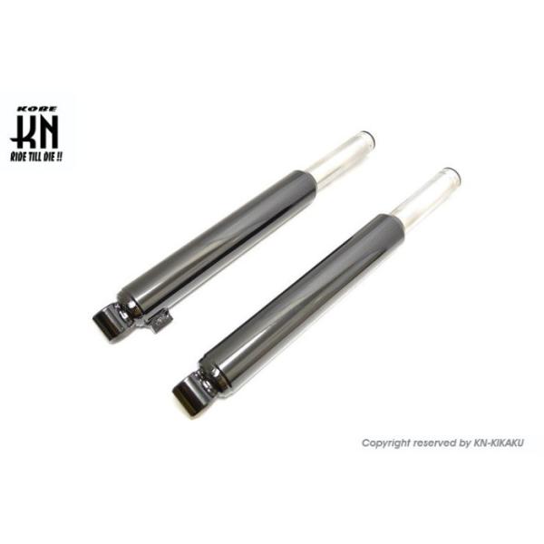 KN企画 HONDA系 ドラムブレーキ用フロントフォーク【ブラック