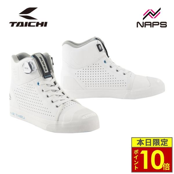 ＼ポイント10倍／ RS タイチ RSS012 フープ エアー シューズ WHITE ホワイト 通気性 BOA フィットシステム Clarino Vibram