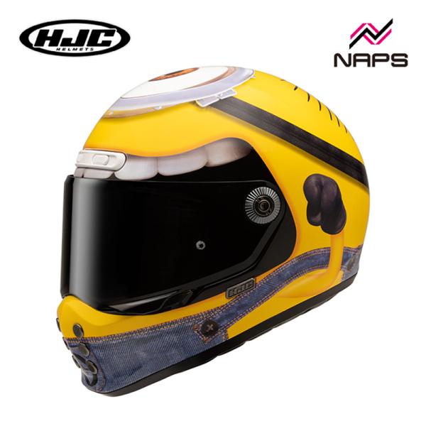 HJC ヘルメット バイク V10 ミニオンズ スチュアート フルフェイスヘルメット HJH281