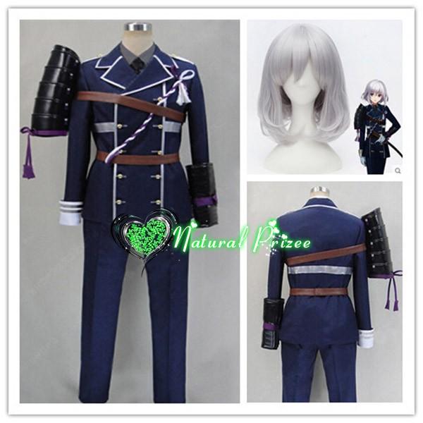 コスプレ衣装 ウイッグ コスプレ衣装 刀剣乱舞 刀剣乱舞 キャラクター衣装 Prize 骨喰藤四郎 変装 仮装 華麗 高品質 Djlw Gsts 4 Natural