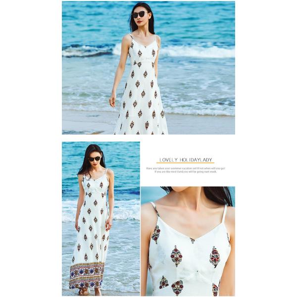 リゾートワンピース レディース ハワイ ワンピース 白 肩出し ハワイ ワンピ ノースリーブ ビーチワンピ リゾートワンピ 吊りワンピ エスニック 海 旅行 Buyee Buyee 일본 통신 판매 상품 옥션의 대리 입찰 대리 구매 서비스