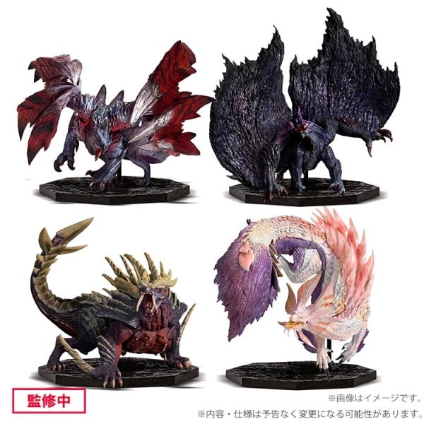 カプコンフィギュアビルダー4体セット カプコンフィギュアビルダーキューブ 4体セットBOX モンスターハンター