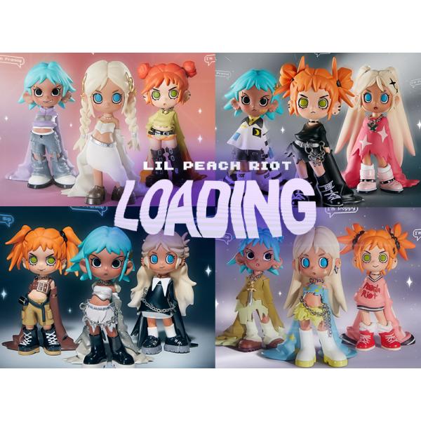 popmart Lil Peach Riot Loading! ノーマル12種 POP MART (12個入りBOX) Lil Peach Riot Loading! シリーズ