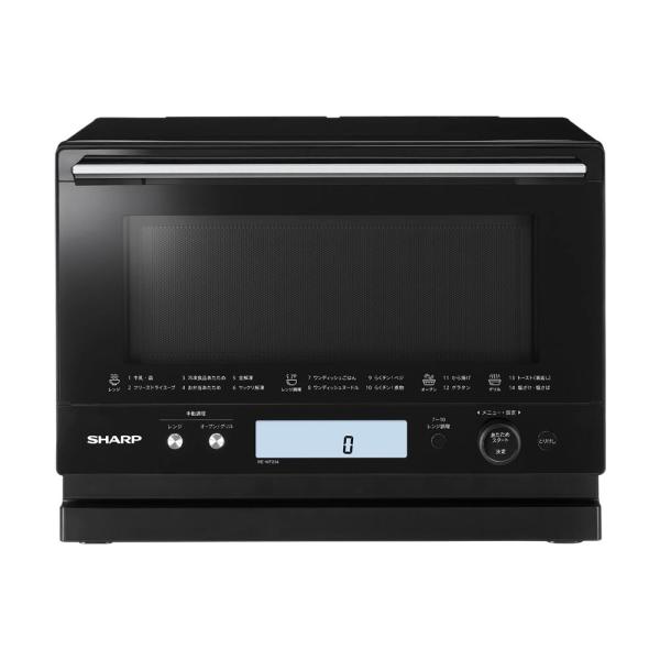 SHARP過熱水蒸気オーブンレンジRE-W234J形 SHARP シャープ 過熱水蒸気 オーブンレンジ RE-WF234-B ブラック 23L