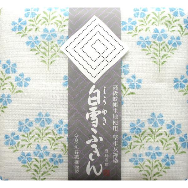 表面は柄物、裏面は真っ白の蚊帳生地のリバーシブル仕立てになっております。●優れた機能性吸水性に優れ、汚れを素早く吸い取り、さっと洗い流すだけで簡単に汚れが落ちます。しみなど付いた場合は、漂白していただいても、色落ちしにくく、長期に渡り、白さ...