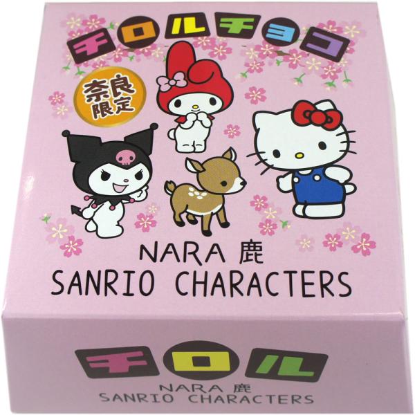 奈良みやげ】奈良限定 サンリオ チロルチョコ 30個入り 奈良 鹿 ミルク