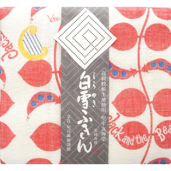 表面は柄物、裏面は真っ白の蚊帳生地のリバーシブル仕立てになっております。●優れた機能性吸水性に優れ、汚れを素早く吸い取り、さっと洗い流すだけで簡単に汚れが落ちます。しみなど付いた場合は、漂白していただいても、色落ちしにくく、長期に渡り、白さ...