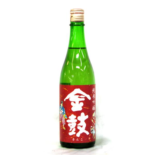 大倉本家　金鼓　純米吟醸　赤ラベル　火入れ　７２０ｍｌ