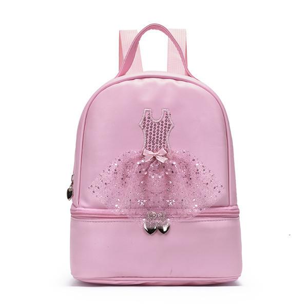 メゾピアノ 新品未使用 ピンク バレエ バレリーナリュック リュックサック バレエレッスンバッグ 子ども用リュック スクールバッグ ダンス 女の子