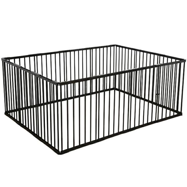 自由にレイアウト可能！14枚のフェンスで大きなサークルが作れます。真四角や長方形など、お部屋の大きさに合わせてお好みサイズに調節可能。ドア付きで簡単開閉上下ダブルロック機能で脱走防止対策もばっちりです。付属のクリップで更にフェンスが開かない...