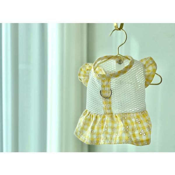 メール便可】 犬 ハーネス ワンピース harness 犬服 春夏 新作 可愛い