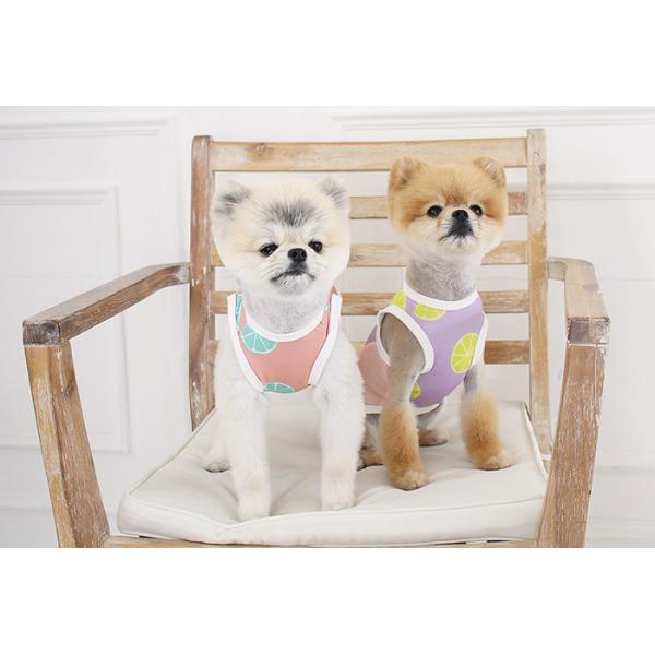 犬 服 タンクトップ レモン柄 涼しい 犬服 夏 新作 可愛い 犬の服 袖なし ドッグ ウェア マッシュ 猫 ペット ストレッチ 猫 シンプル パステルカラー Buyee Buyee 日本の通販商品 オークションの代理入札 代理購入