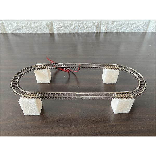 手曲げフレキ】R40mm Nゲージ オーバルレール(直線ロング仕様