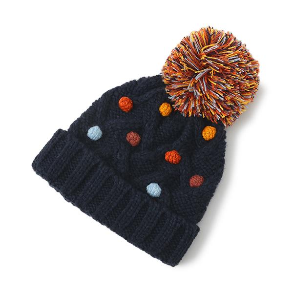 センスオブワンダー(sense of wonder)ポコポコニット帽子 : ナルミヤ