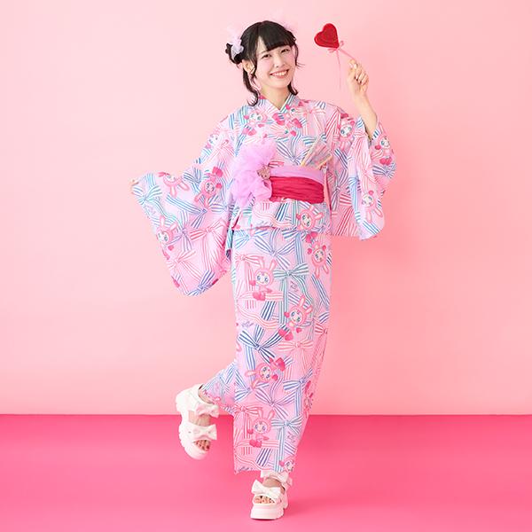 【接触冷感】ベリエちゃん柄セパレート浴衣【30％OFF】【SALE】【O_30】【outlet】