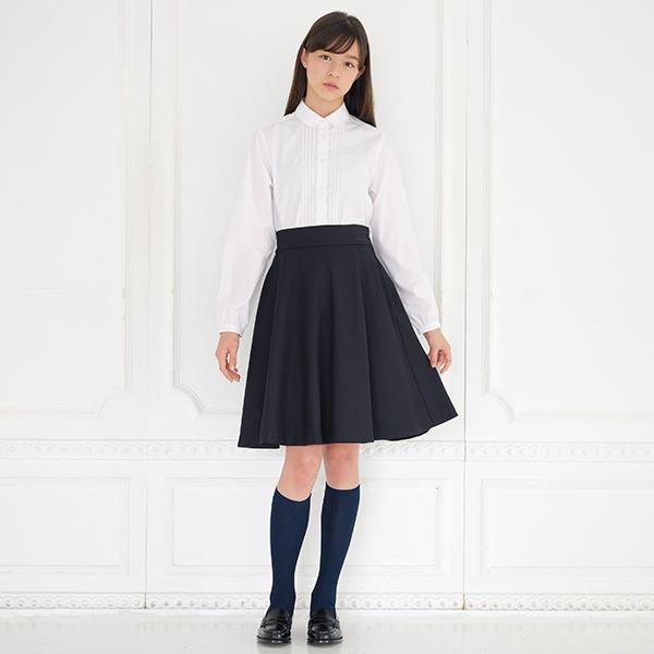 ポンポネットジュニア(pom ponette junior)＊ウールフレアスカート