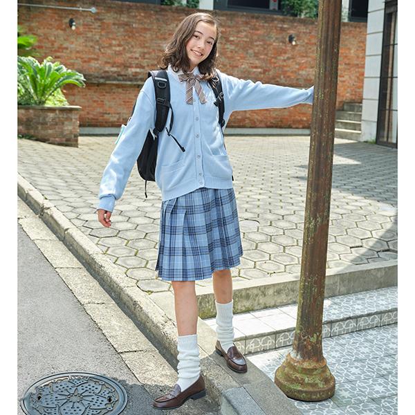 ポンポネット ♥プリーツスカート チェックLL165 卒服】【家庭洗濯可】24本チェックプリーツスカート（その他