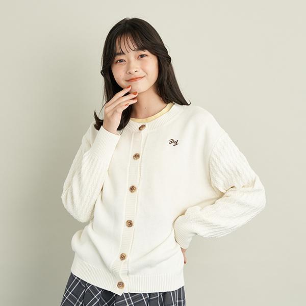 pom ponette junior　ワンピース&カーディガン pom ponette junior（ポンポネット ジュニア） ポンポネットジュニア