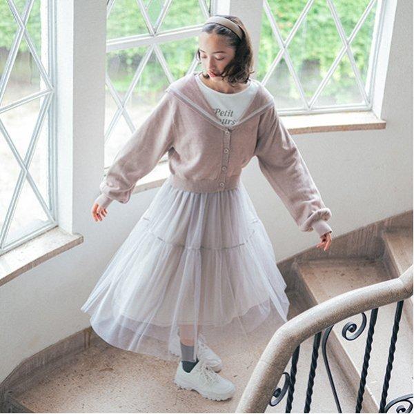 ポンポネット ワンピース セットアップ 120 ポンポネット ワンピース セットアップ 120