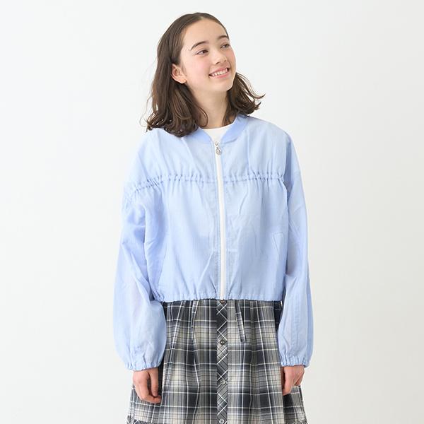 Pom Ponette junior ブルゾン　ネイビー　新品 pom ponette junior ポンポネットジュニア(pom junior)【UV