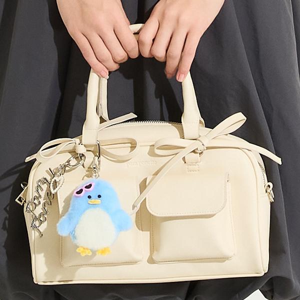 pom ponette junior ポンポネットジュニア(pom junior)ロゴチャーム付 