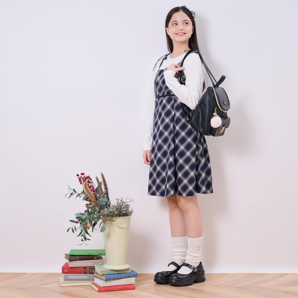 【美品】ポンポネットジュニア　ジャケット　ワンピース pom ponette junior（ポンポネット ジュニア） ポンポネットジュニア