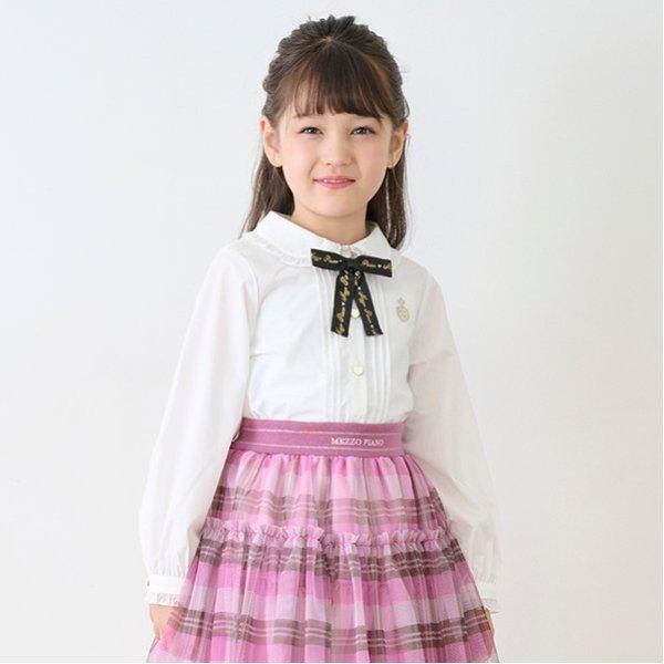 新品未使用品　メゾピアノ　ブラウス 楽天市場】メゾピアノジュニア(mezzo piano junior)スタンド