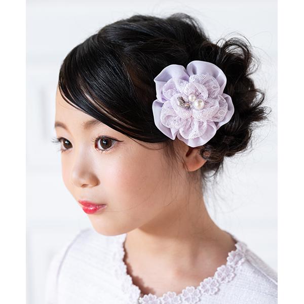 mezzo piano メゾピアノ(mezzo piano)クリップつき コサージュ