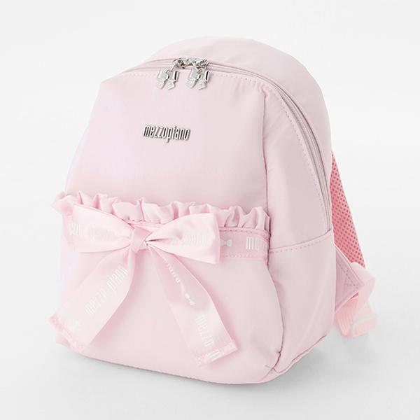 mezzo piano メゾピアノ(mezzo piano)ロゴリボン リュック【S030124