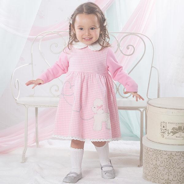 mezzo piano メゾピアノ(mezzo piano)プードル千鳥チュニック