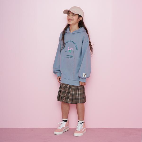 リンジィ Lindsay 裏毛 フラワープリントプリーツドッキングワンピース O 50 Awsl ナルミヤオンラインpaypayモール店 通販 Paypayモール