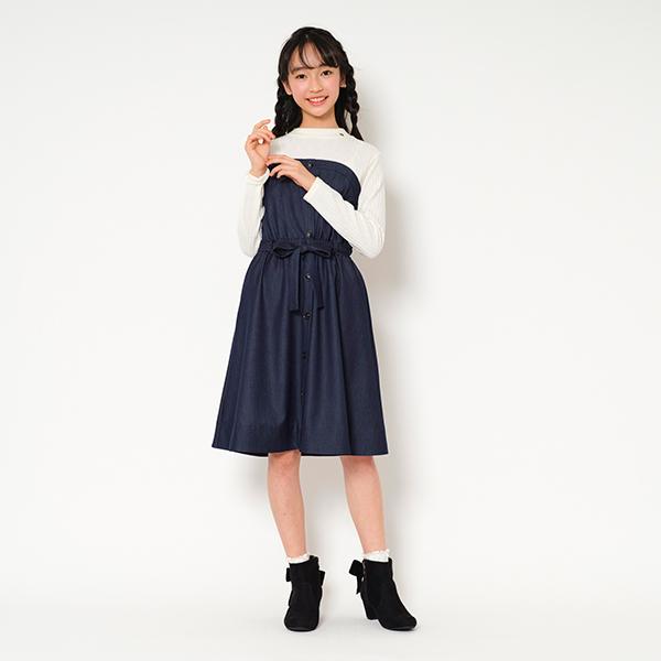 リンジィ Lindsay ハイネックドッキングワンピース O 50 Awsl ナルミヤオンラインpaypayモール店 通販 Paypayモール