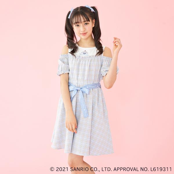 メゾピアノジュニア Mezzo Piano Junior Sanrio Characters キャラクター刺しゅうレイヤード風ワンピース ナルミヤオンラインpaypayモール店 通販 Paypayモール