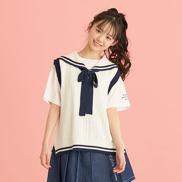mezzo piano Junior メゾピアノジュニア(mezzo junior)セーラー mezzo piano Junior メゾピアノジュニア(mezzo junior)セーラー
