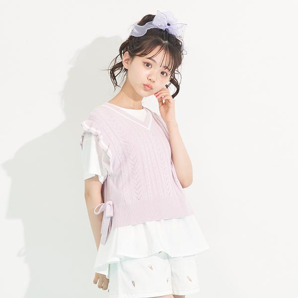 お洒落 メゾピアノ mezzo piano ニット 120 7 子供服 econet.bi