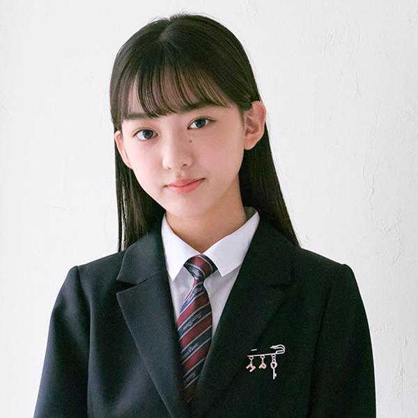 メゾピアノジュニア(mezzo piano junior)レジメンタル柄ネクタイ【日本  