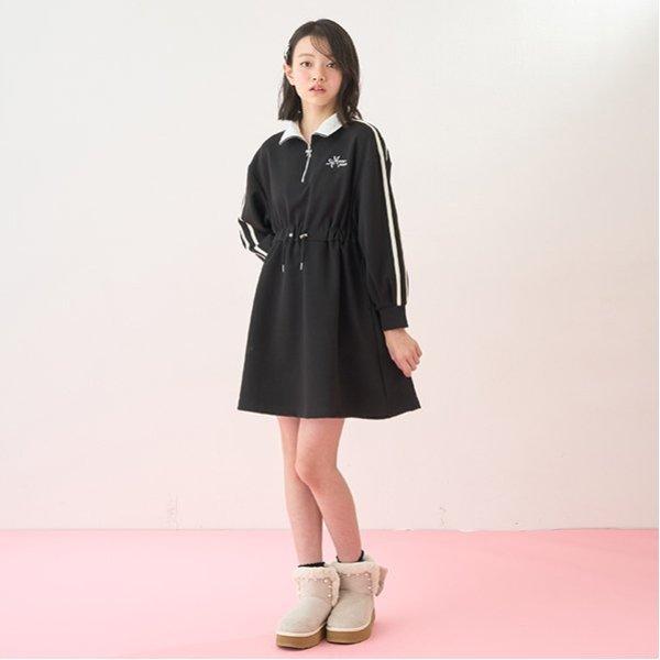 mezzo piano Junior（メゾピアノ ジュニア） ハーフジップサイドライン