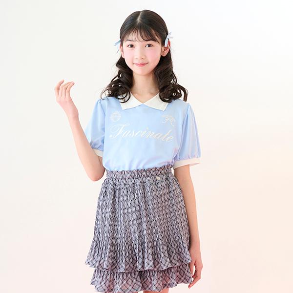 メゾピアノ　トップス mezzo piano Junior（メゾピアノ ジュニア） 【UVカット・接触冷感】襟