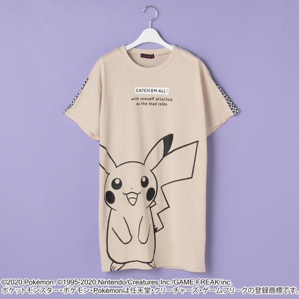 ラブトキシック Lovetoxic ポケモン ビックプリントtシャツワンピース ナルミヤオンラインpaypayモール店 通販 Paypayモール