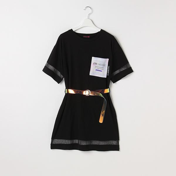 ラブトキシック Lovetoxic ベルトつきタイダイポケット切り替えワンピース S0925 O 50 Outlet ナルミヤオンラインpaypayモール店 通販 Paypayモール