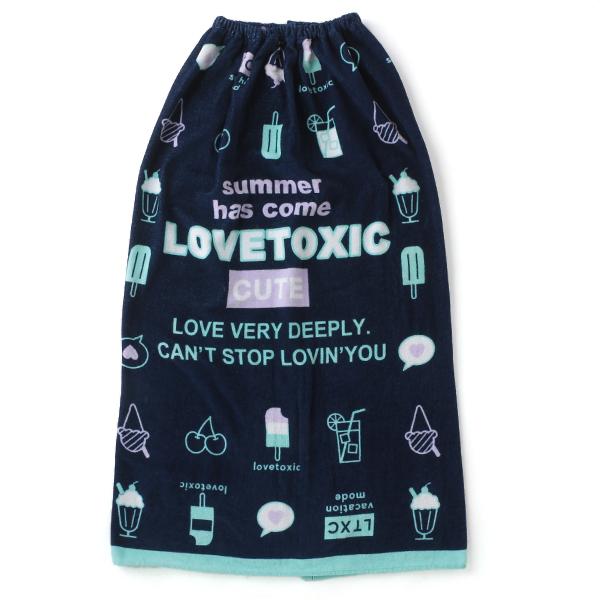 ラブトキシック Lovetoxic ロゴ アイコンお着替えタオル Swim ナルミヤオンラインpaypayモール店 通販 Paypayモール