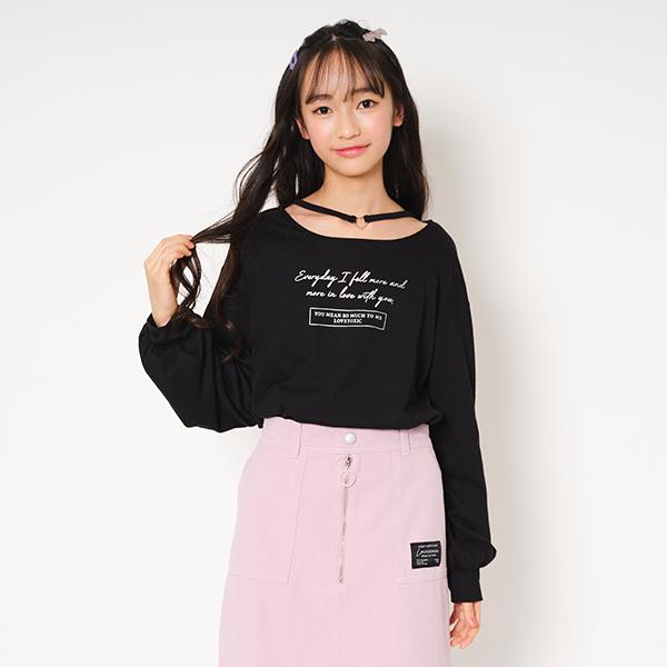 ラブトキシック Lovetoxic チョーカー風箔プリントtシャツ O 29 Sssl ナルミヤオンラインpaypayモール店 通販 Paypayモール
