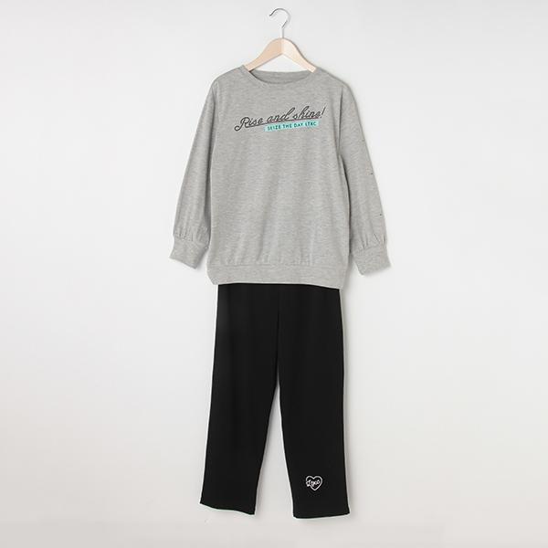 LOVETOXIC ラブトキシック(Lovetoxic)袖アイコントレーナー×パンツ