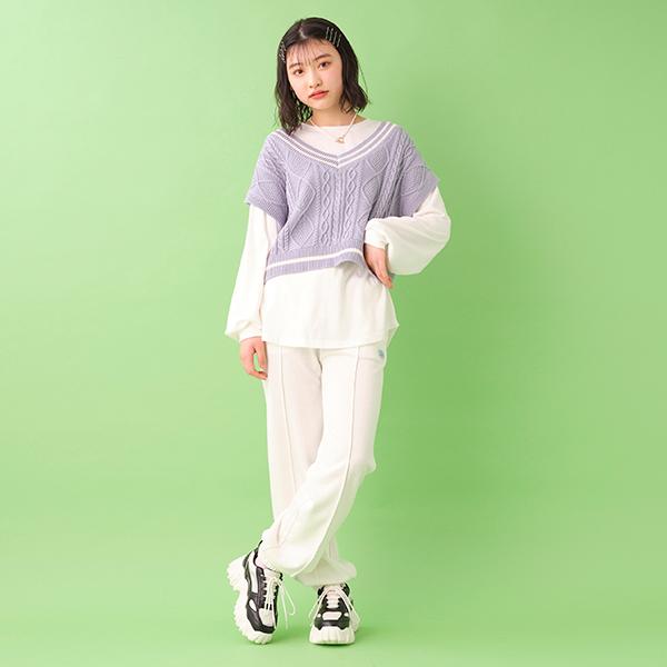 mao☆新品 ラブトキシック☆ウエストロゴ裏起毛パンツ 150 楽天市場