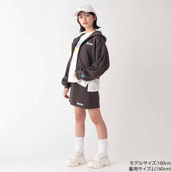 新品！150 ラブトキシック　ジャケット　ショートパンツ　セットアップ　シャツ LOVETOXIC ラブトキシック(Lovetoxic)【NCAA】短丈ZIPセットアップ