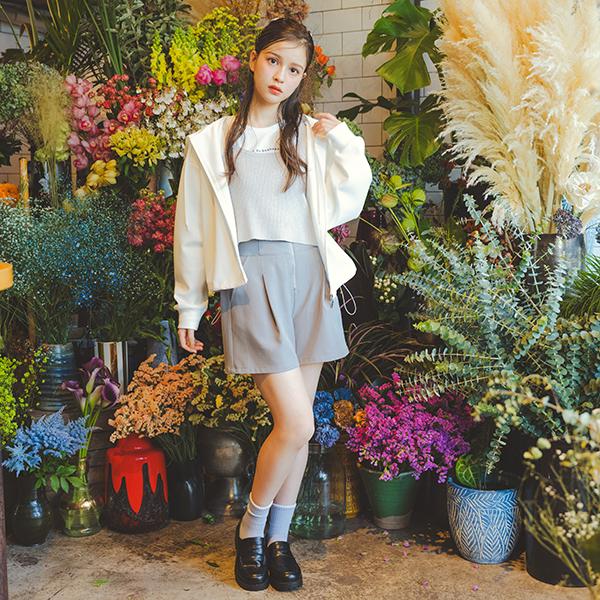 新品タグ付き バリエーションショートパンツ バリエーションタックショートパンツ(ショートパンツ)｜PANTS（パンツ