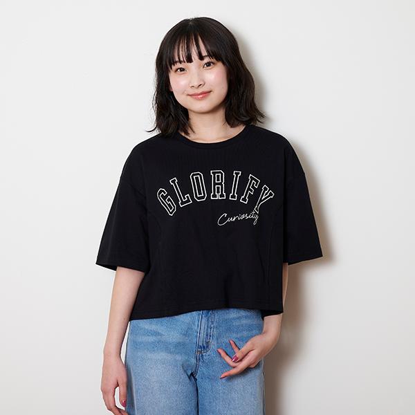 エターナルD_C クロップドTシャツ L LOVETOXIC ラブトキシック(Lovetoxic)【機能素材】クロップドTシャツ
