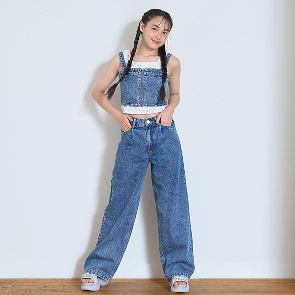 LOVETOXIC ラブトキシック(Lovetoxic)'【綿100％】デニムパンツ