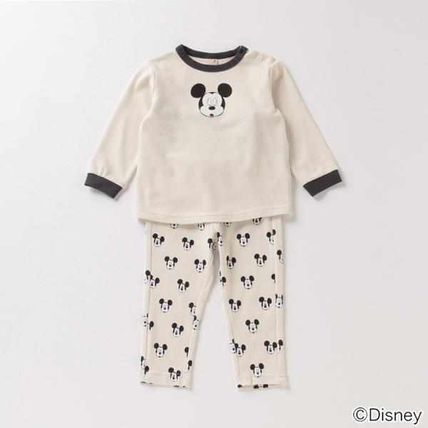 プティマイン Petit Main Disney ミッキーマウス デザインtシャツ パンツパジャマセット 103 O 30 Outlet ナルミヤオンラインpaypayモール店 通販 Paypayモール
